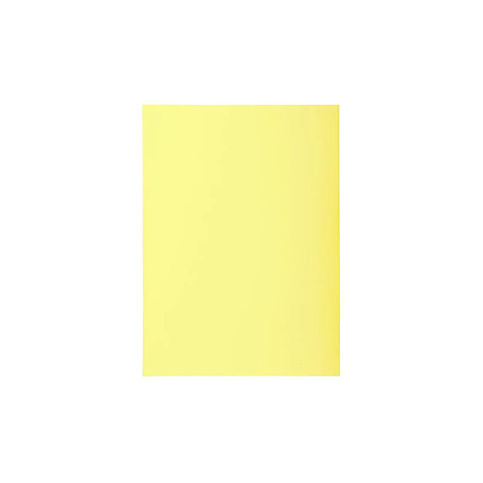EXACOMPTA Paquet de 100 sous-chemises SUPER 60 - 22x31cm - Canari x 10