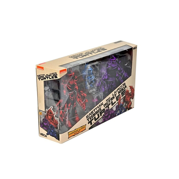 Acheter Les Tortues Ninja  (Mirage Comics) - Figurines Shredder Clones Box Set 18 cm