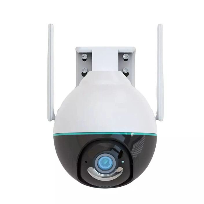 Daewoo - Caméra de surveillance extérieure rotative EP506 - Wifi - Alimentation électrique ou PoE