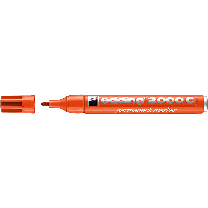 Avis EDDING Marqueur Permanent 2000C Orange Pointe Ronde 1,5-3 mm x 10