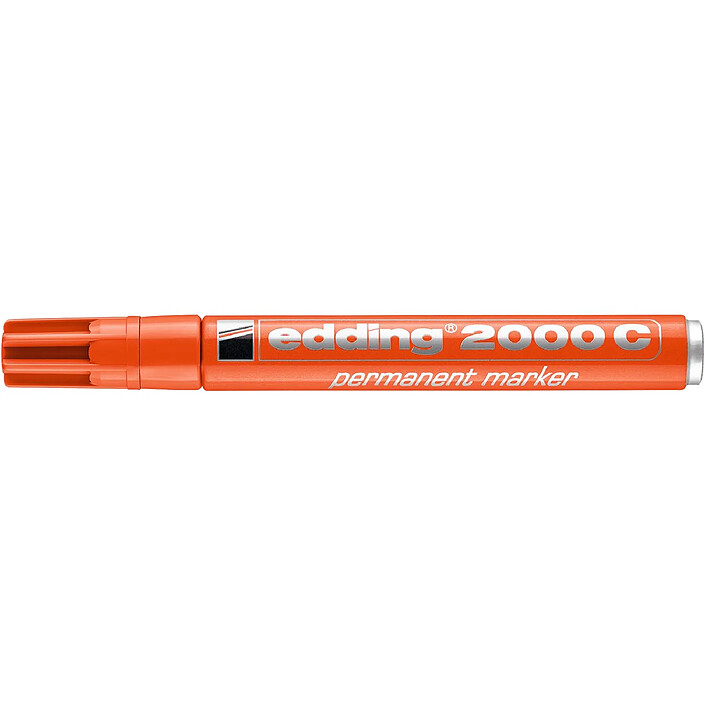 Acheter EDDING Marqueur Permanent 2000C Orange Pointe Ronde 1,5-3 mm x 10