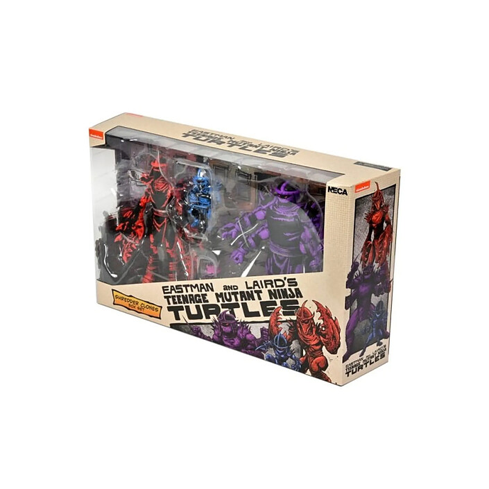 Les Tortues Ninja  (Mirage Comics) - Figurines Shredder Clones Box Set 18 cm pas cher