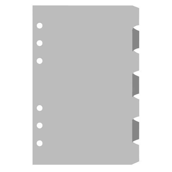 EXACOMPTA Recharge accessoire Exatime 14 intercalaires jeu de 7 126x81 mm