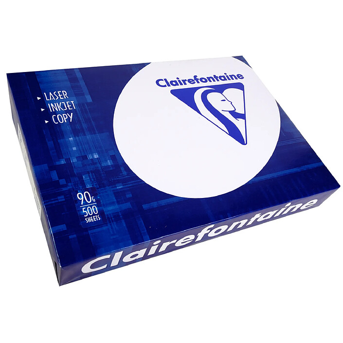 CLAIRALFA Ramette 500 Feuilles Papier 90g A3 420x297 mm Certifié FSC Blanc