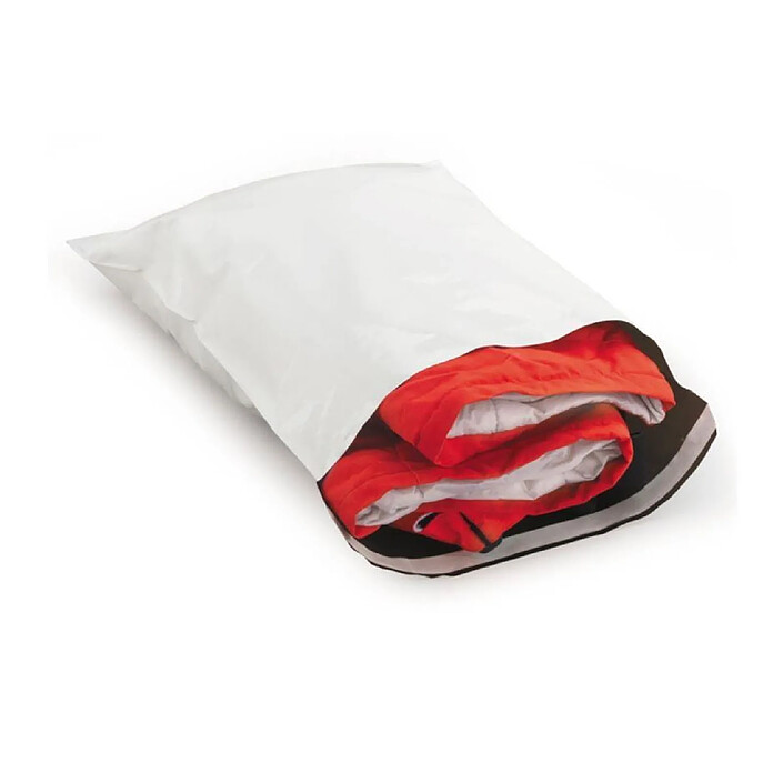 Avis CENPAC Pack 10 Pochettes plastique opaque 100% recyclée (PEBD) 60 mic 640x800mm x 10