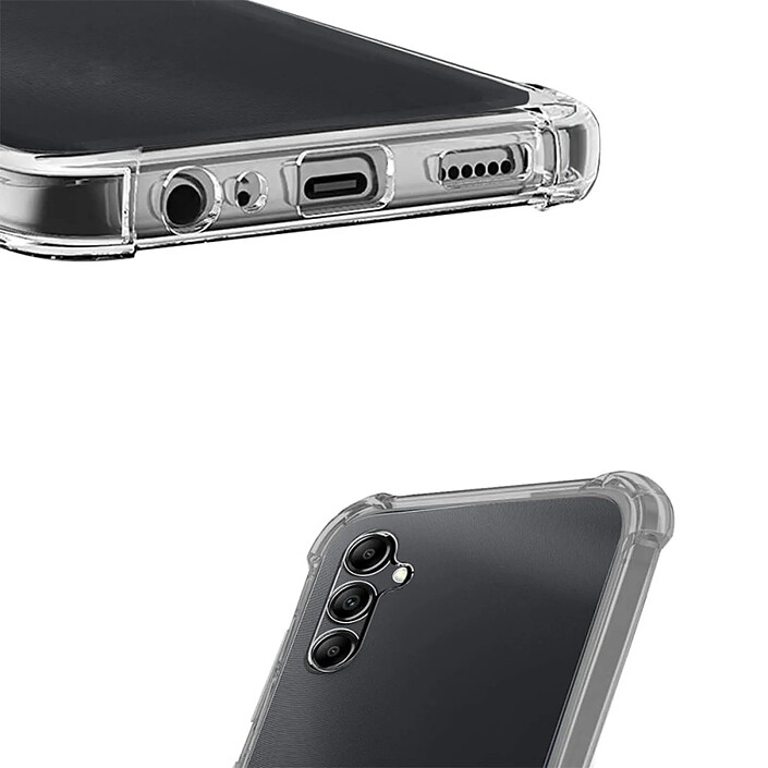Avis Evetane Coque Samsung Galaxy A14 Antichoc coins renforcés Silicone + 2 Vitres en verre trempé Protection écran