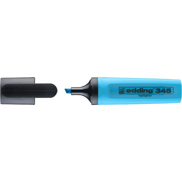 EDDING Surligneur 345 bleu clair 2-5 mm x 10