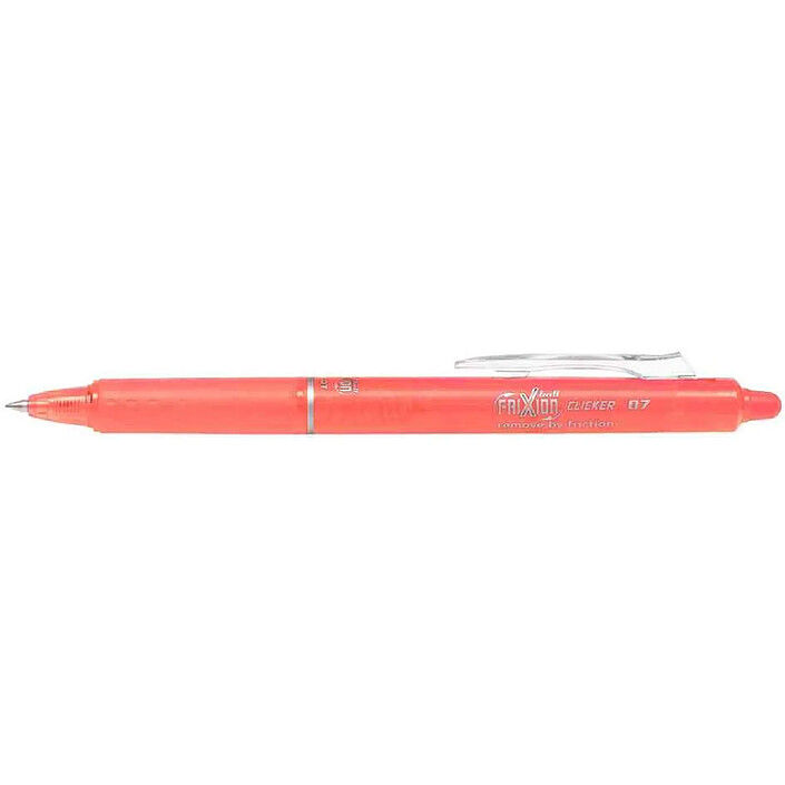 PILOT Stylo roller FRIXION BALL CLICKER 07, corail