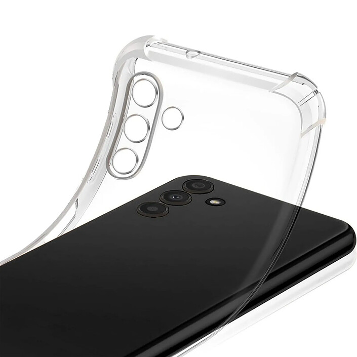 Evetane Coque Samsung Galaxy A54 Antichoc coins renforcés Silicone + 2 Vitres en verre trempé Protection écran pas cher