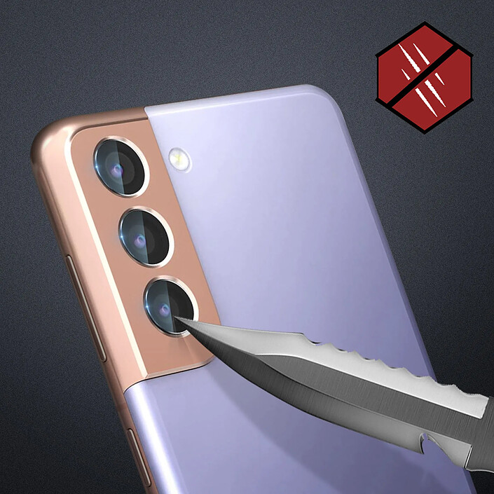 Acheter 3mk Pack 4 Films Caméra Samsung Galaxy S21 FlexibleGlass 3Mk Transparent