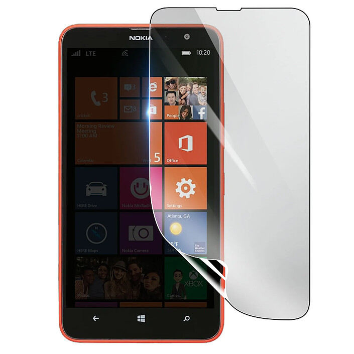 3mk Protection Écran pour Nokia Lumia 1320 en Hydrogel Antichoc Transparent