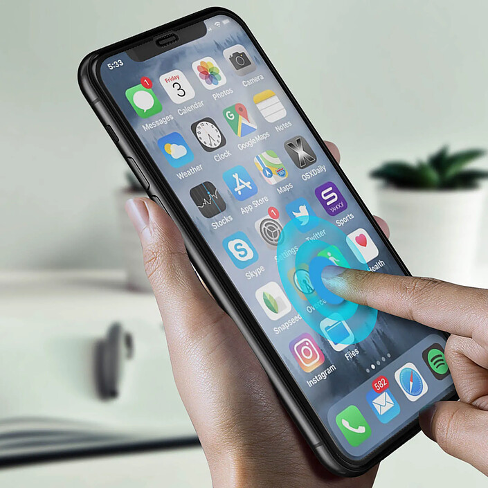 Acheter 3mk Film iPhone 11 Verre Flexible 7H Antichoc Ultrafin 0.2mm Flexible Glass 3mk Noir