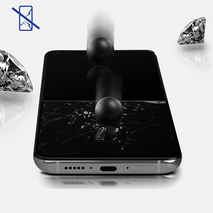 3mk Film Xiaomi Mi 10T / Mi 10T Pro Verre Trempé 9h Hardglass Max Lite 3mk Noir pas cher