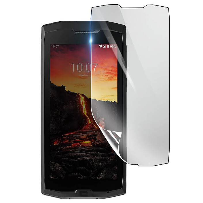 3mk Protection Écran pour Crosscall Core-M4GO en Hydrogel Antichoc Transparent