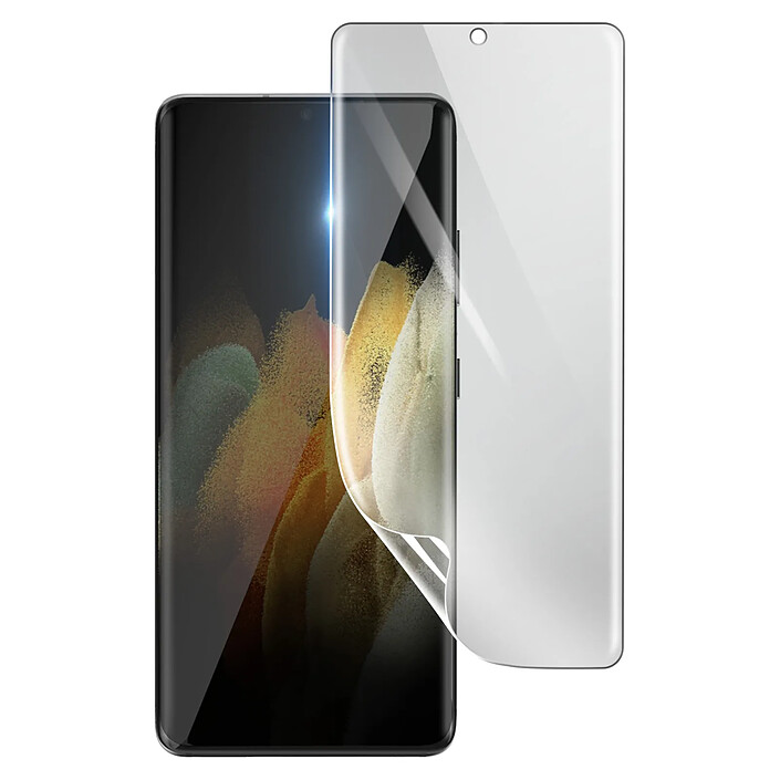 3mk Protection Écran pour Samsung Galaxy S21 Ultra en Hydrogel Antichoc Transparent