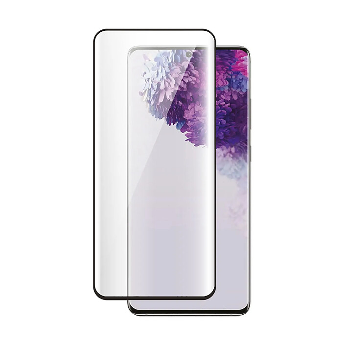 BigBen Protection d'Écran pour Galaxy S20 FE en Verre Trempé 2.5D avec Kit de nettoyage Transparent