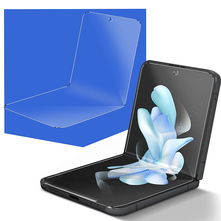 Acheter 3mk Film Écran pour Samsung Z Flip 4 Antibactérien 3mk SilverProtection+ Transparent