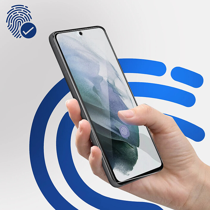 3mk Film Samsung S21 Souple Auto-régénérant 3mk SilverProtection+ Transparent pas cher