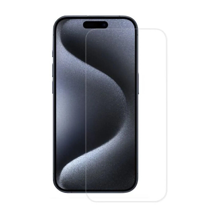 MW Verre de protection d'écran pour iPhone 15 Pro GLASS BASIC Transparent