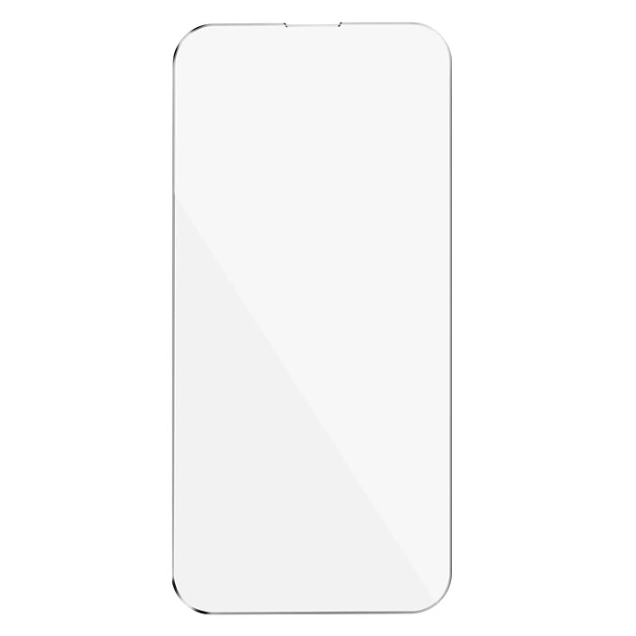 Blue Star Verre Trempé pour iPhone 14 Pro Dureté 9H Biseauté Adhésion Totale  Transparent
