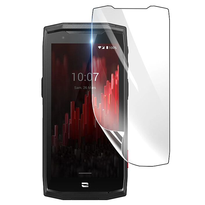 3mk Protection Écran pour Crosscall Core M5 en Hydrogel Antichoc Transparent