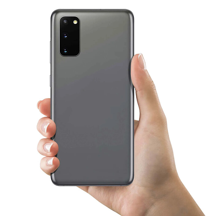 Clappio Cache Batterie Samsung Galaxy S20 Façade Arrière de Remplacement gris pas cher