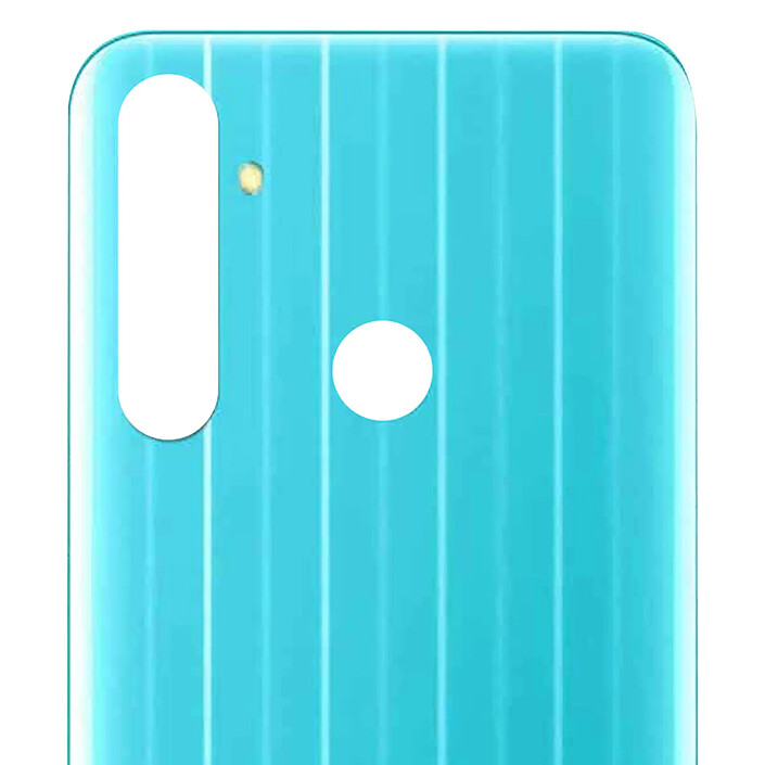 Clappio Cache Batterie Realme 6i Façade Arrière de Remplacement turquoise pas cher