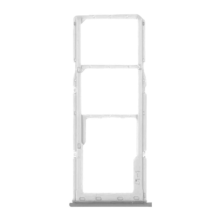 Clappio Tiroir Carte SIM de Remplacement Samsung Galaxy A21s Blanc Prisme