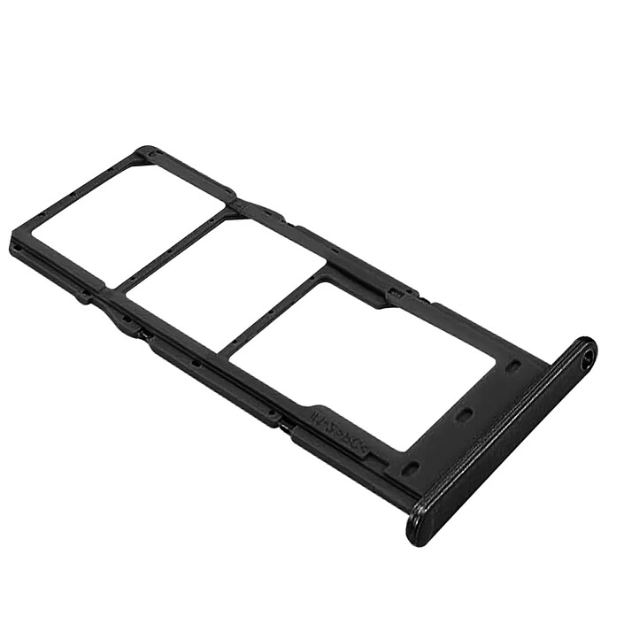 Clappio Tiroir Carte SIM pour Samsung Galaxy A14 4G et 5G Dual Nano Sim + Micro-SD Noir