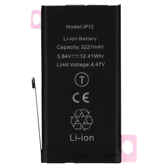 Clappio Batterie Interne iPhone 13 3227mAh 100% Compatible Remplace A2628