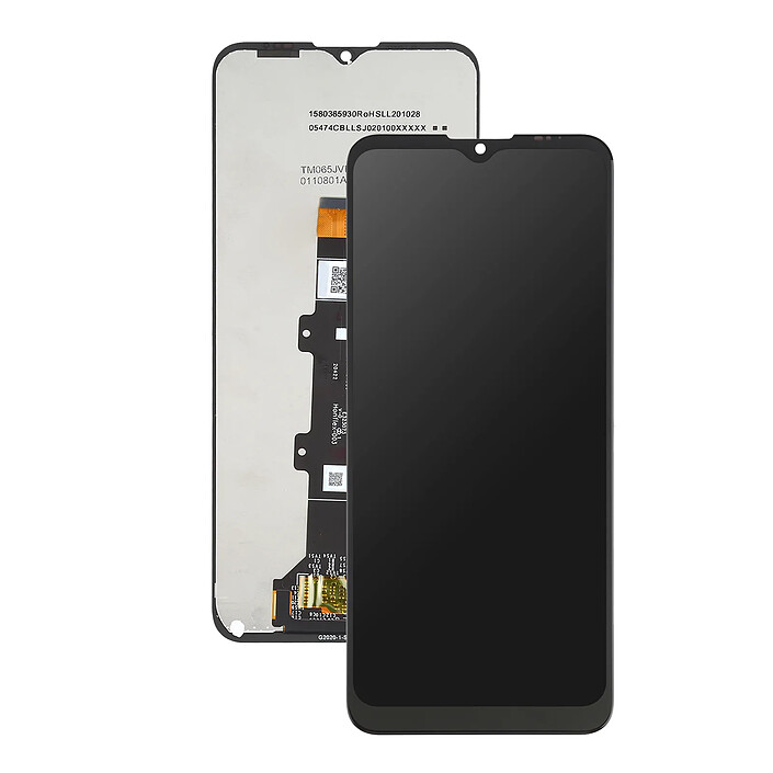Acheter Clappio Bloc Complet pour Motorola Moto G30 Écran LCD Vitre Tactile Compatible Noir