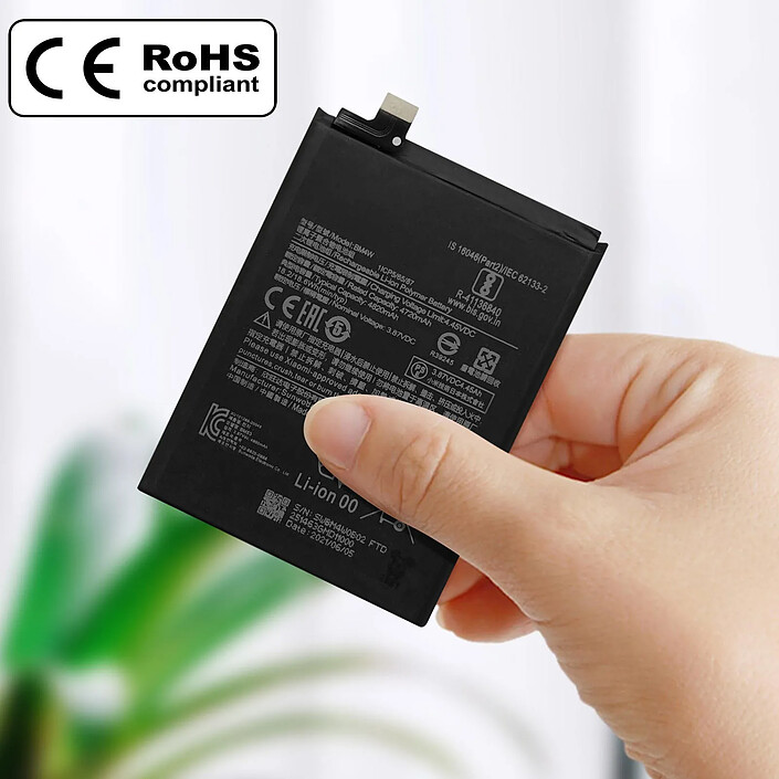 Acheter Clappio Batterie pour Xiaomi Mi 10T Lite 5G 4720mAh compatible BM4W