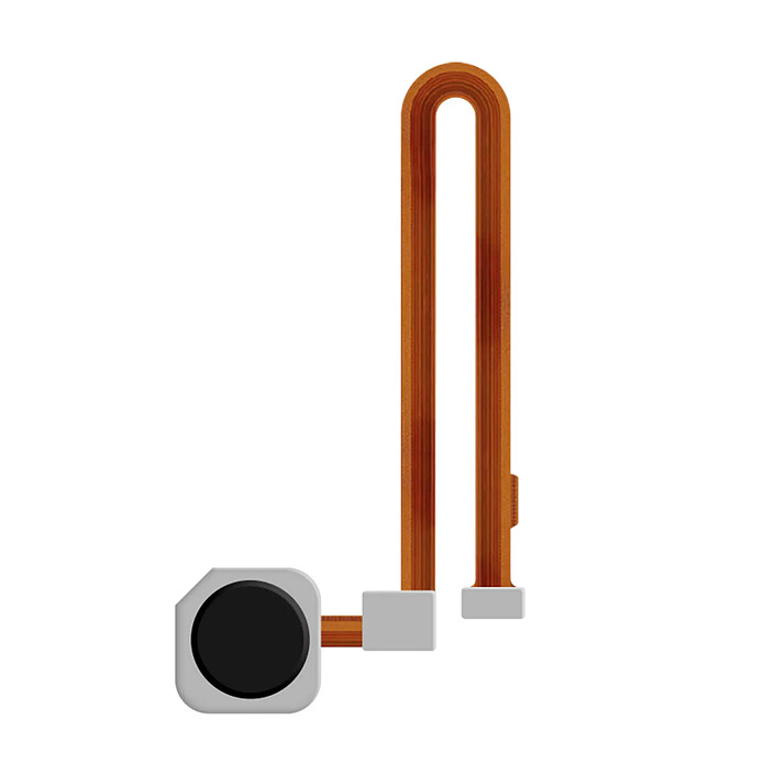Clappio Bouton Home Redmi Note 8 de Remplacement avec Nappe de connexion