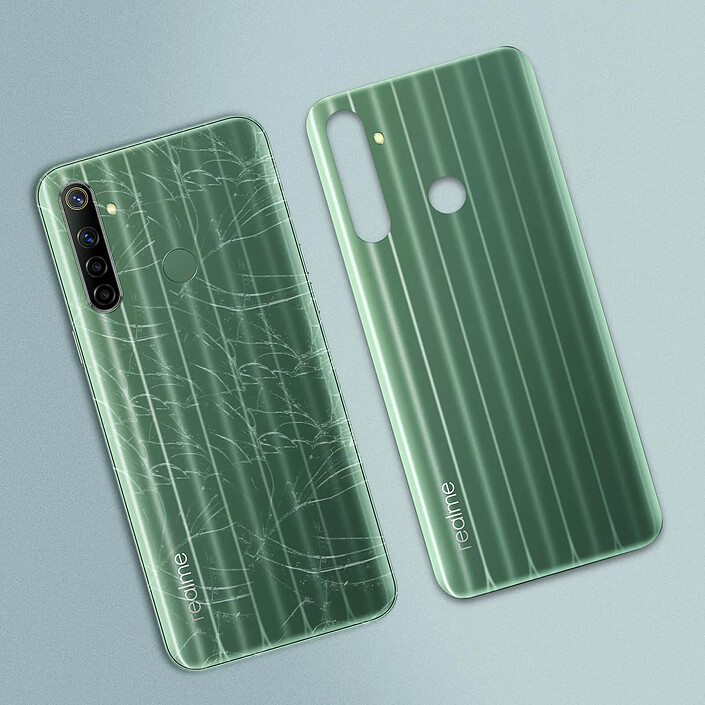 Avis Clappio Cache Batterie pour Realme 6i Façade Arrière