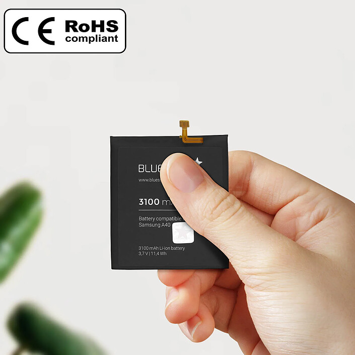 Blue Star Batterie pour Samsung Galaxy A40 3100mAh Li-Ion Noir pas cher