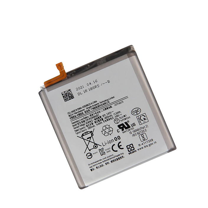 Clappio Batterie pour Samsung Galaxy S21 4000mAh Blanc
