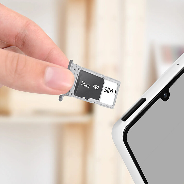 Avis Clappio Tiroir Carte SIM de Remplacement pour Samsung Galaxy A33 5G Blanc