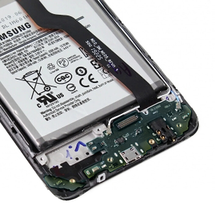 Clappio Connecteur de Charge Samsung Galaxy A52s de Remplacement Connecteur USB-C - noir pas cher