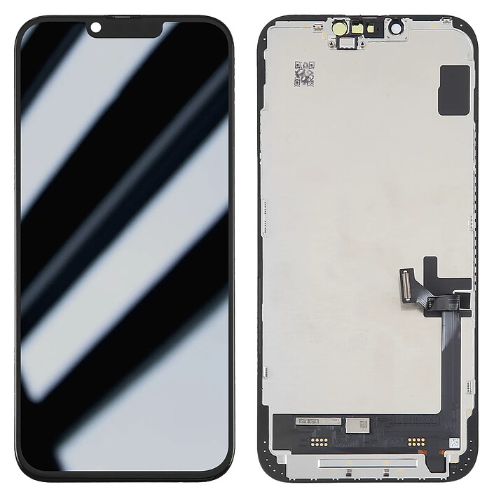 Clappio Bloc Complet pour iPhone 14 Plus Écran LCD LTPS et Vitre Tactile Noir