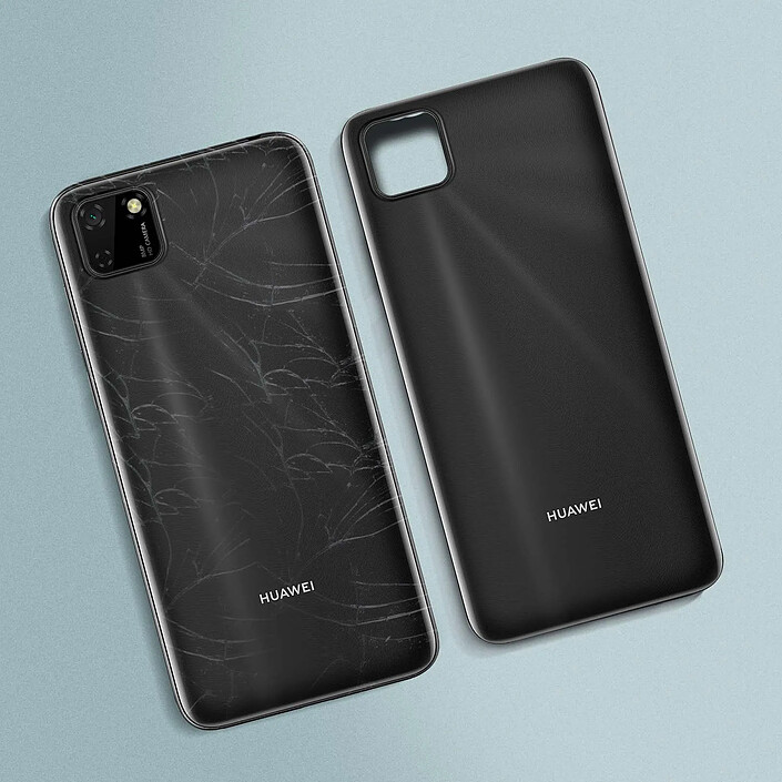 Avis Clappio Cache Batterie pour Huawei Y5p Façade Arrière