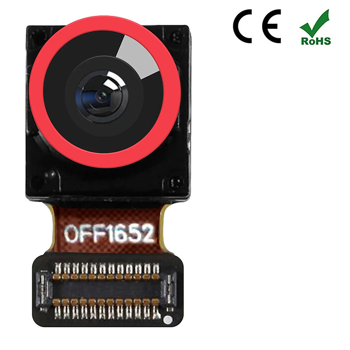 Acheter Clappio Caméra Avant Huawei P40 Lite Objectif Remplacement Frontal