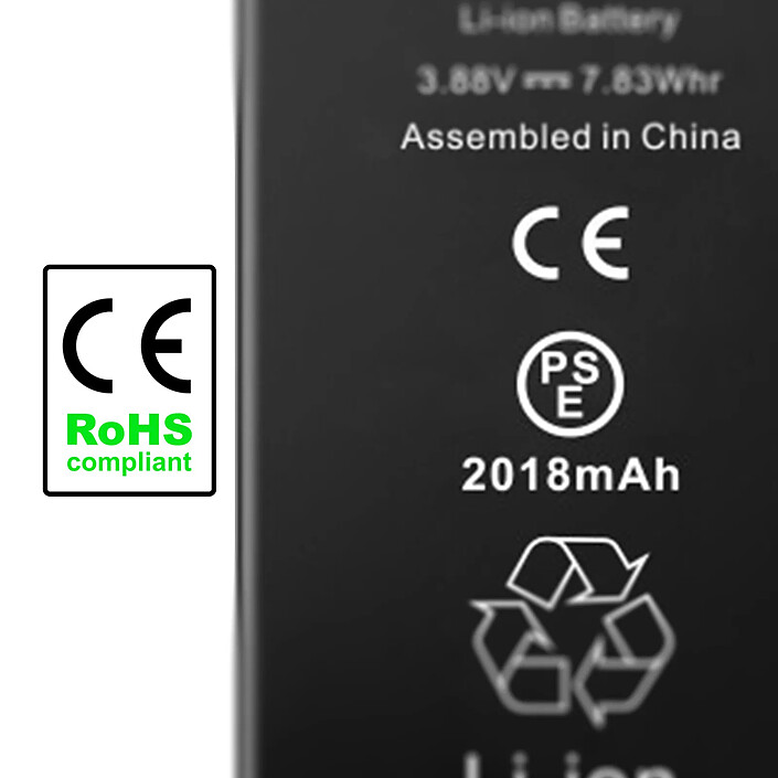 Acheter Clappio Batterie pour iPhone SE 2022 Capacité 2018mAh Parfaitement Compatible