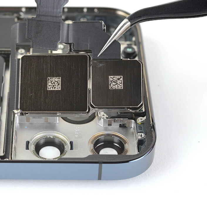 Acheter Clappio Caméra Arrière Apple iPhone 12 Mini Module Capteur Photo