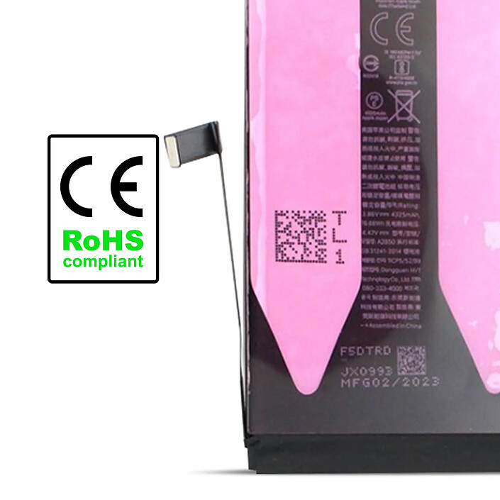 Acheter Clappio Batterie pour iPhone 14 Plus Capacité 4323mAh Compatible avec Adhésifs