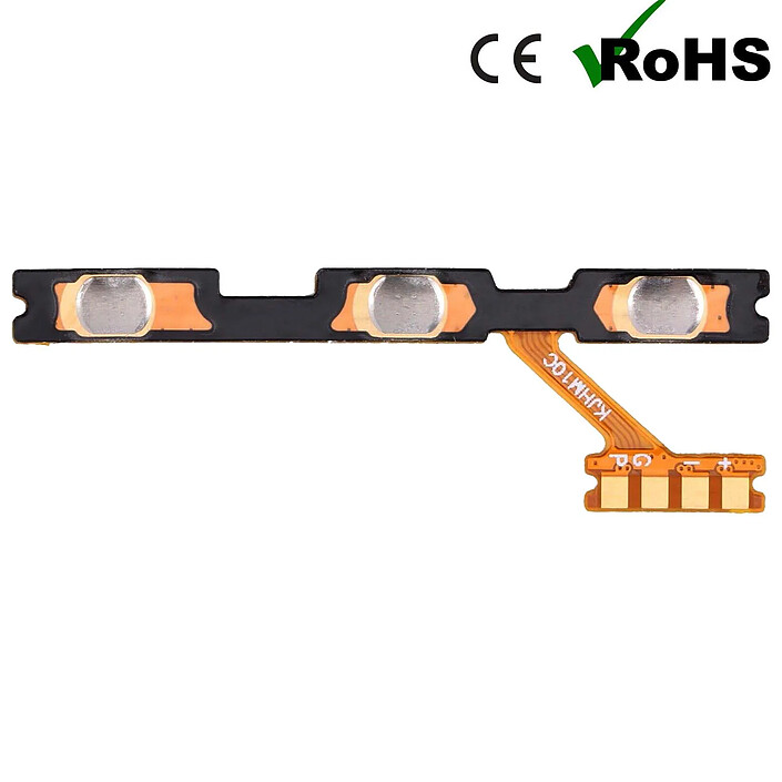 Clappio Nappe Bouton Power / Volume pour Xiaomi Redmi 10C de Remplacement Compatible pas cher
