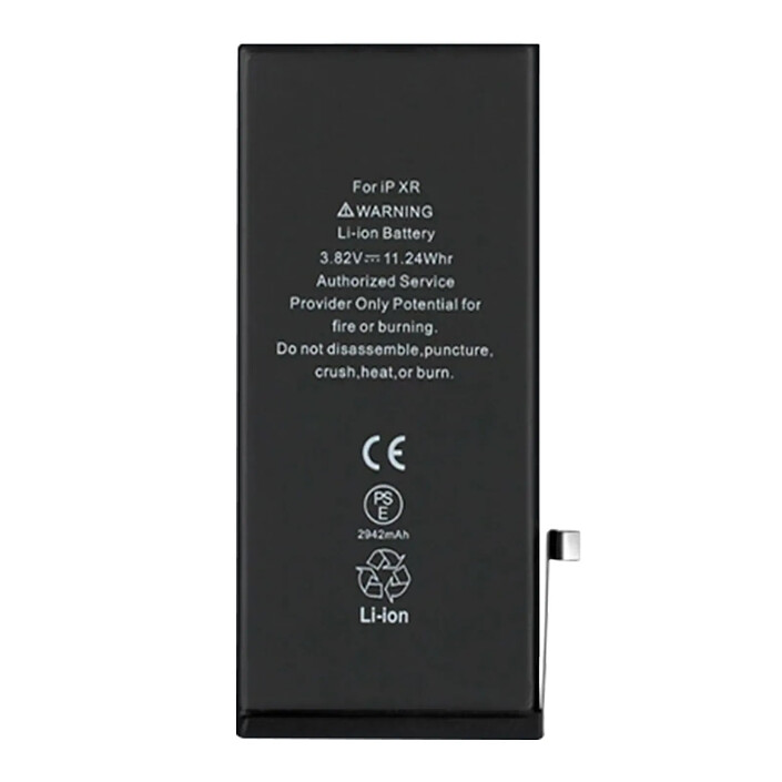 Clappio Batterie de remplacement iPhone XR 2942mAh Li-ion