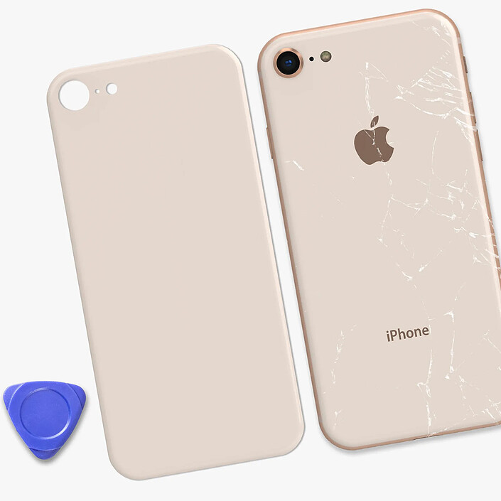 Acheter Clappio Vitre arrière de remplacement pour Apple iPhone SE 2020 et 8