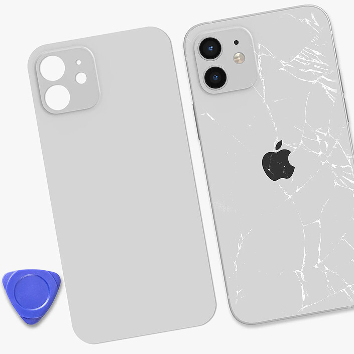 Acheter Clappio Vitre arrière de remplacement pour Apple iPhone 12