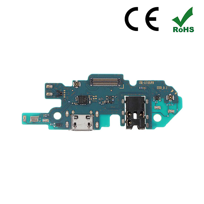Clappio Nappe de charge et Microphone pour Samsung Galaxy A10 Connectique Micro-USB pas cher