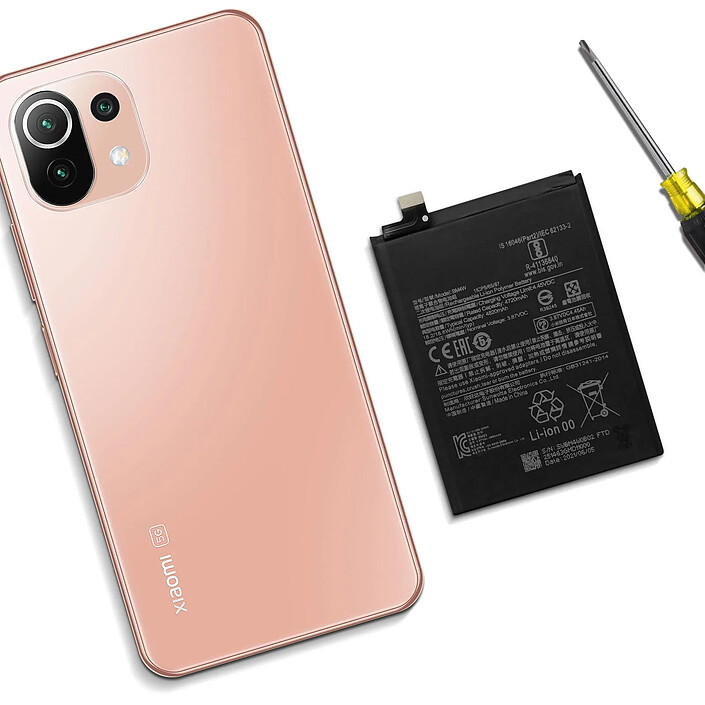 Clappio Batterie pour Xiaomi Mi 10T Lite 5G 4720mAh compatible BM4W pas cher